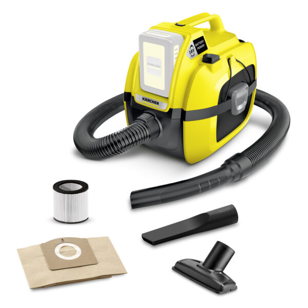 Baterijski usisivač za suvo i mokro usisavanje WD 1 Compact Battery