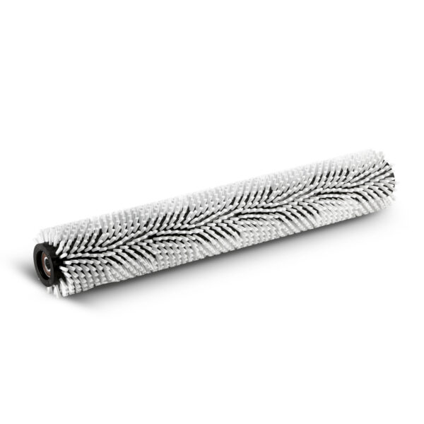Roller brush white - R65, mekan, bela, 608 mm
